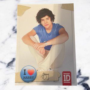 Harry Styles One Direction Official Trading Card #41 Panini Brand 2013